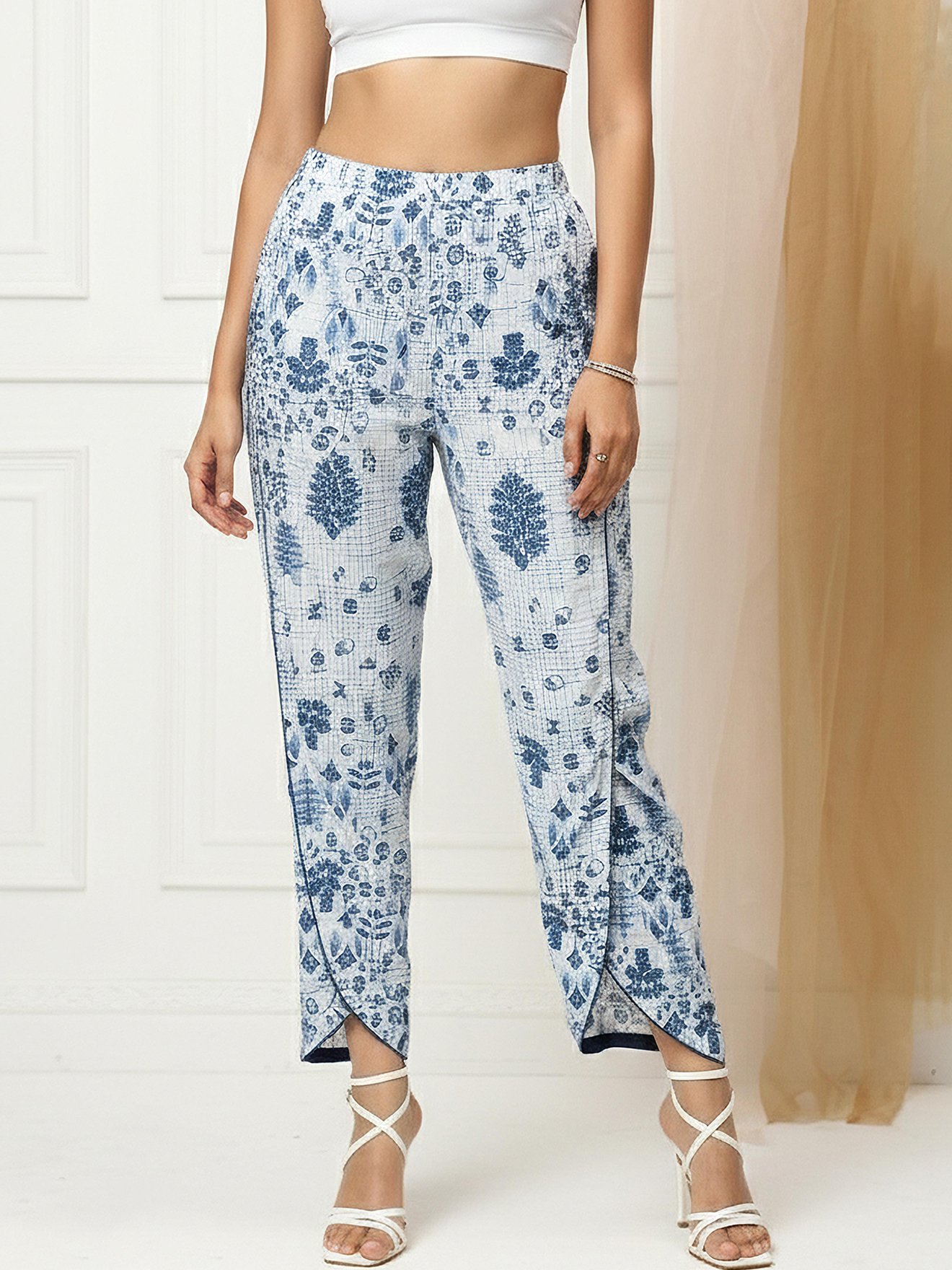 Bleu Marine Tulip Pant