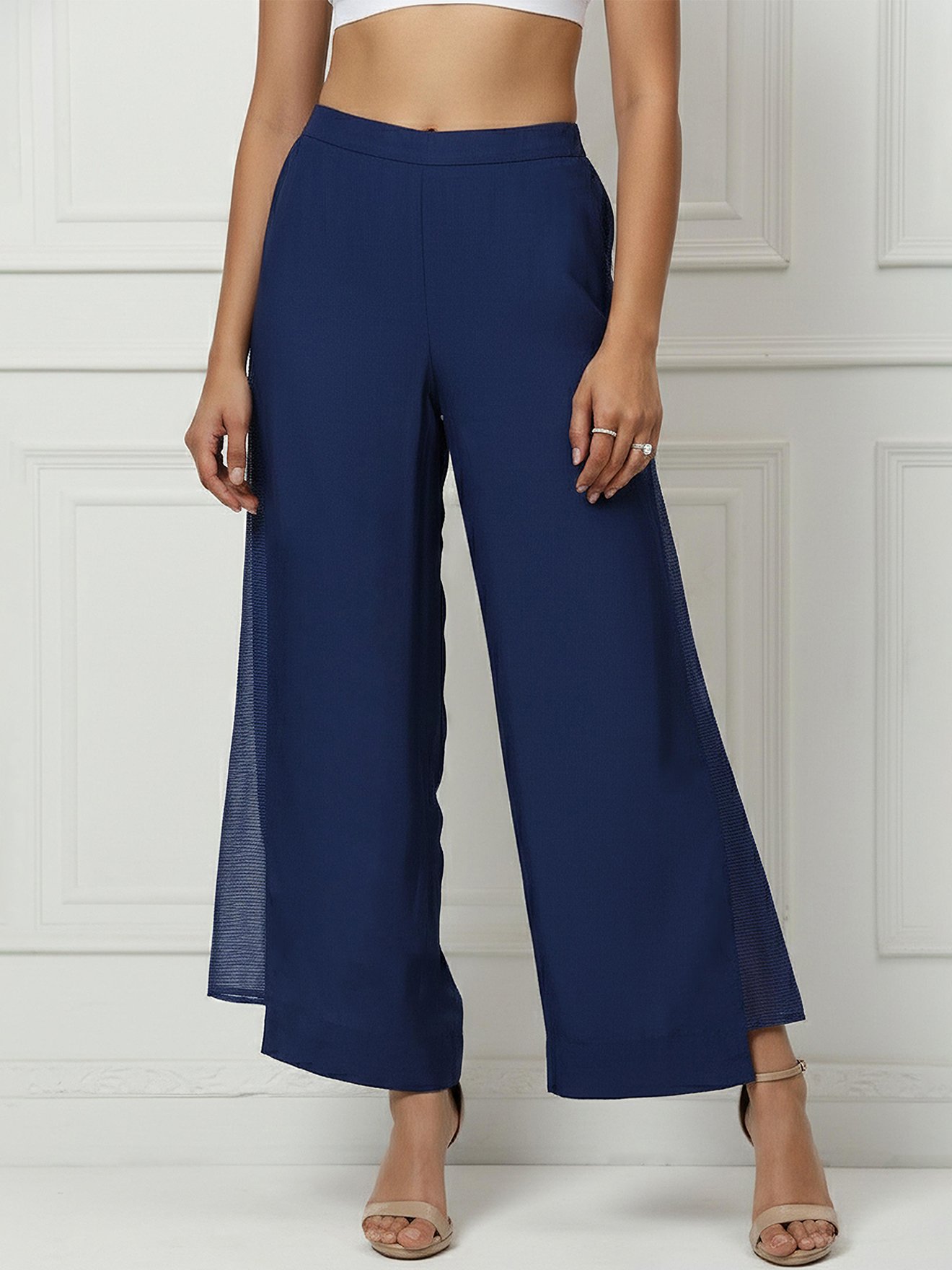 Navy Palazzo