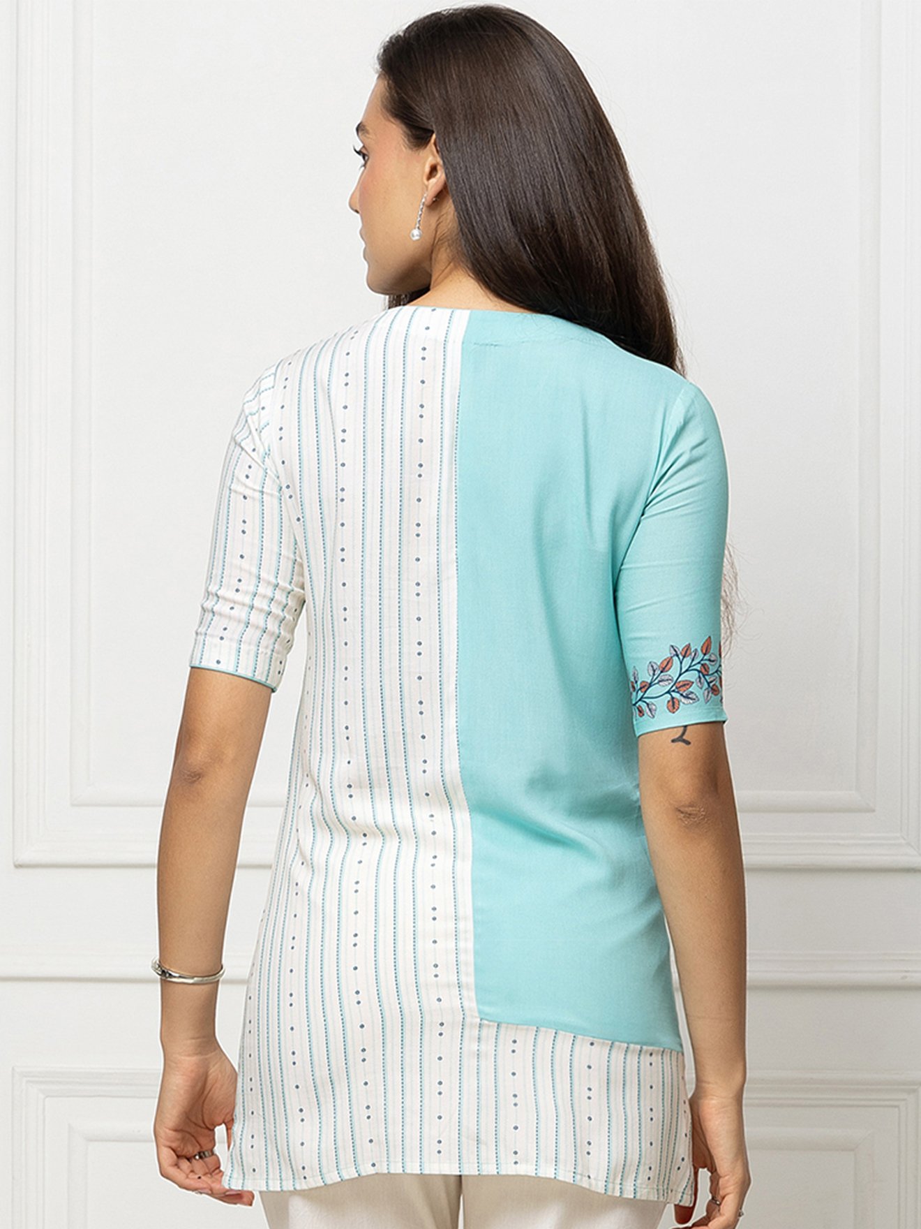 Aqua Serene Kurti