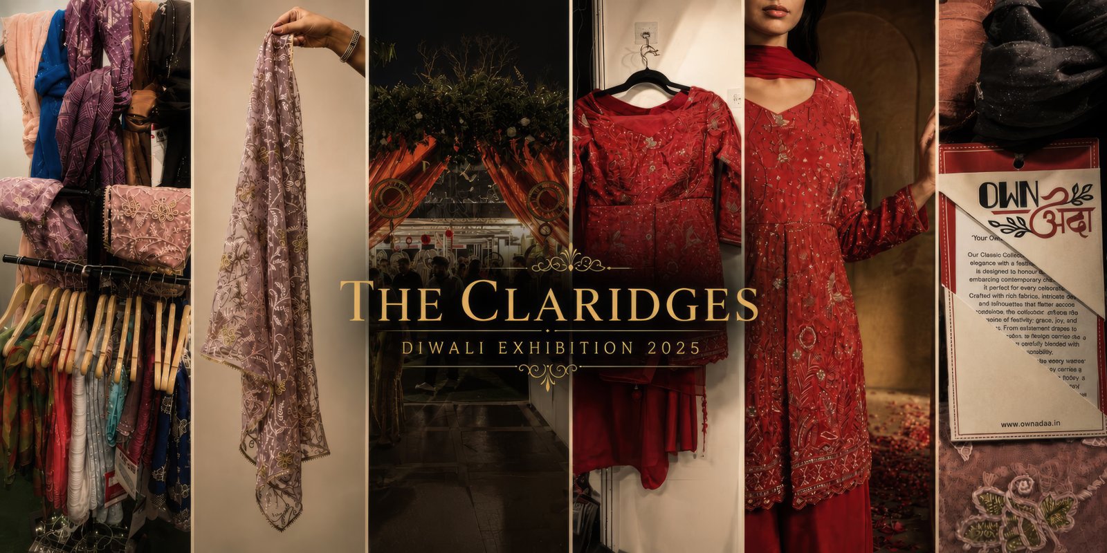 Own Adaa at the The Claridges Diwali Exhibition Delhi 2025 — OA Classics and Chitra Smart Casuals