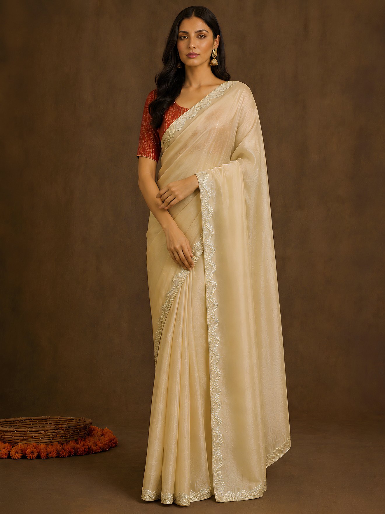 Suvarna Gold Saree