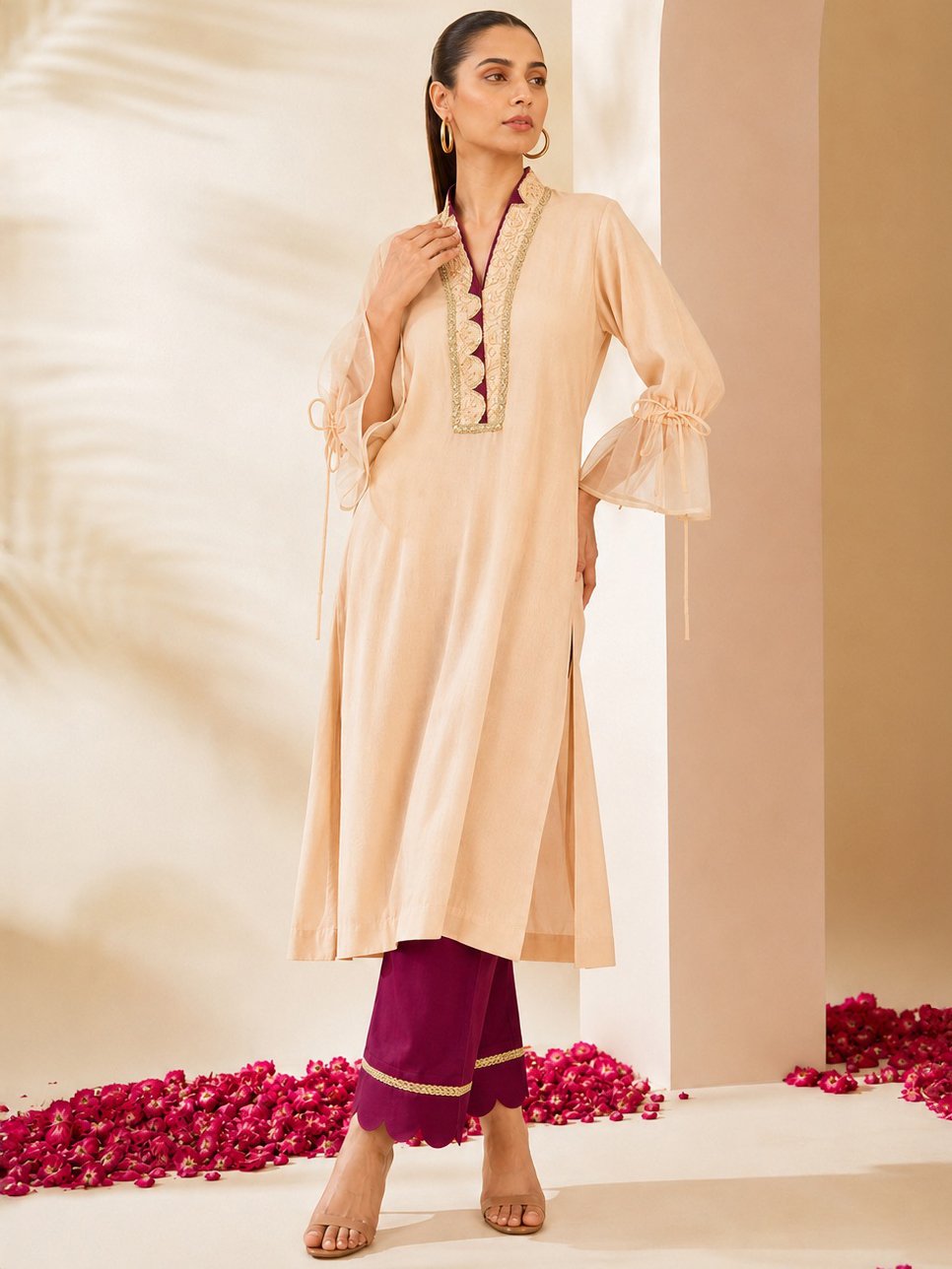 Blush Amaira Kurta Set