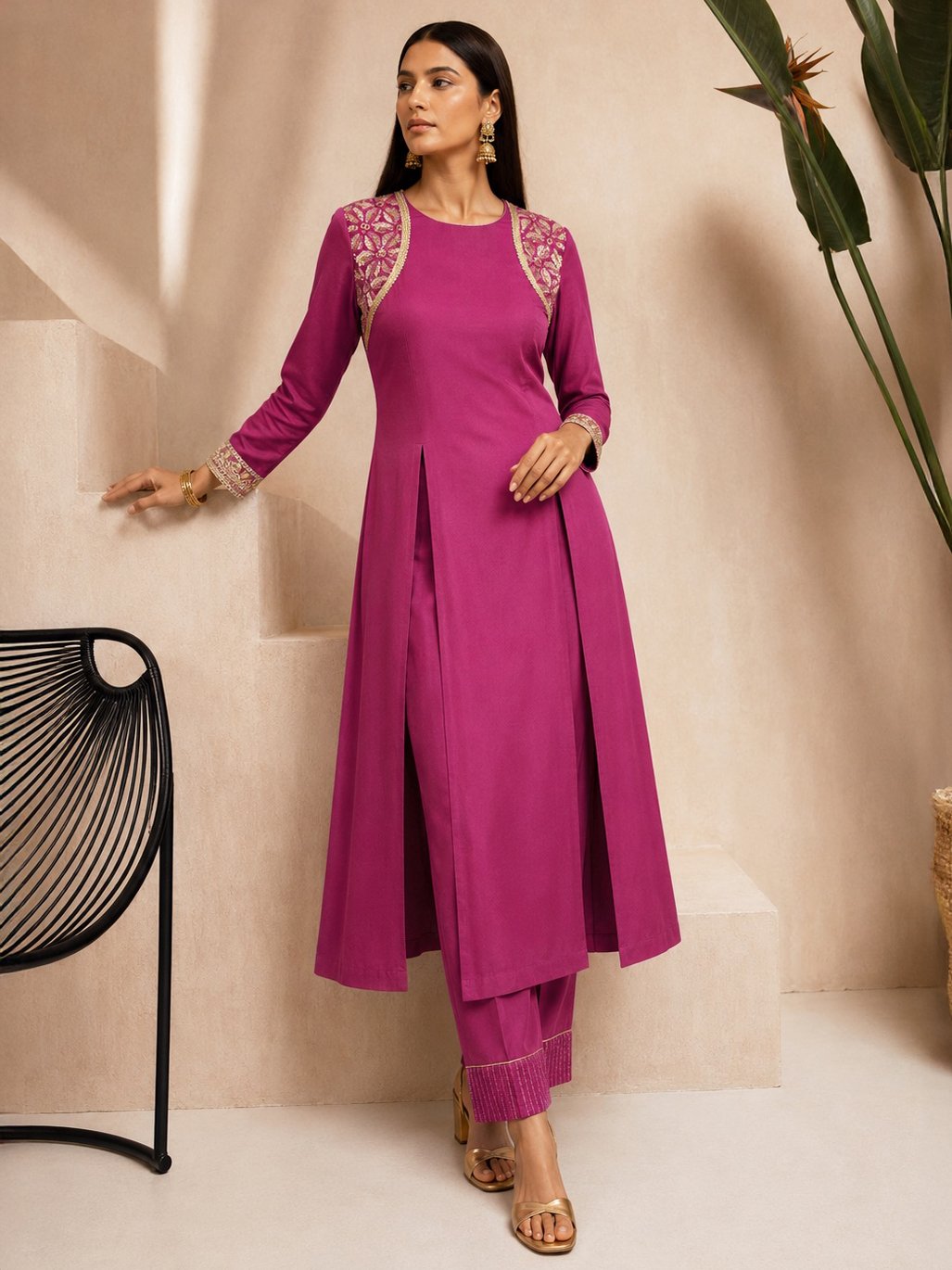 Orchid Zoya Anarkali Set