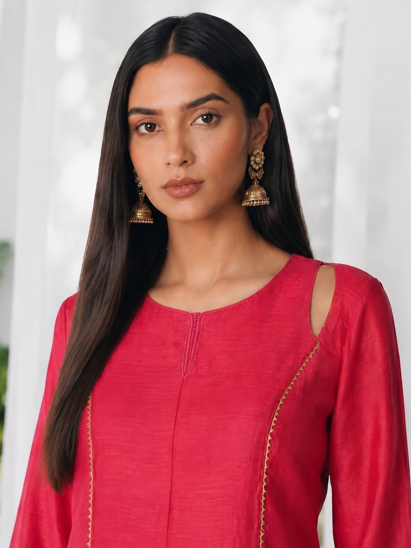 Cerise Amya Kurta Set